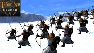 WINTER BATTLE OF ELVES AND DWARVES (Battle Replay) - Third Age: Total War (Reforged)