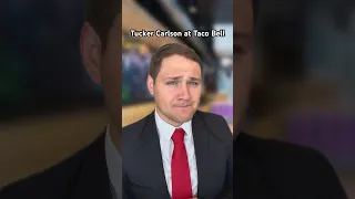 Tucker Carlson At Taco Bell