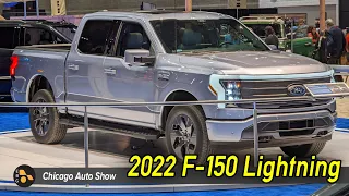 Cool Features On The Ford F-150 Lightning | 2022 Chicago Auto Show