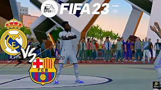 FIFA 23 - Real Madrid vs Barcelona "The Eternal Rivalry in Football History" (Friendly Futsal Match)