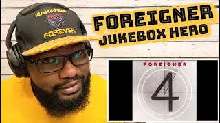 Foreigner - Jukebox Hero | REACTION