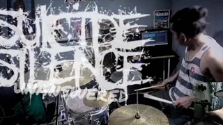 SUICIDE SILENCE - Unanswered (drum cover)