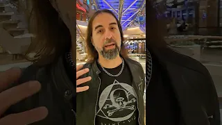 Sakis Tolis from Rotting Christ greets THE GALLERY from 70K Tons Of Metal cruise! (31/1/2023)