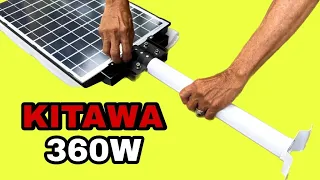 Đèn năng lượng mặt trời sân vườn 360w chính hãng KITAWA