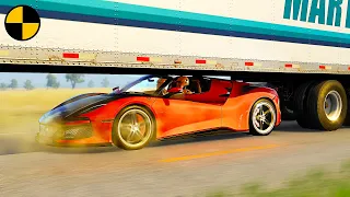 Supercar Fails & High-Speed Car Crashes #1 in BeamNG.Drive