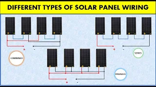 Solar Panel Wiring Connection #solarsystem #solarpanel #wiring
