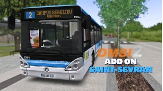 OMSI 2 | AddOn Saint-Sevran : Irisbus citelis 12 | Ligne 2 SALERIN Graudegnan - Campus Beaulieu