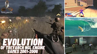 Evolution of Treyarch NGL Engine Games 2001-2006