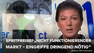 BENZINPREIS-DECKEL: Sahra Wagenknecht fordert Obergrenze von 1,50 Euro! – "Hälfte sind Steuern"