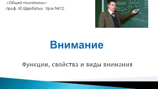 Психология внимания