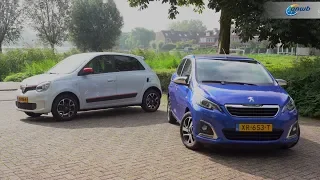 ANWB Dubbeltest Peugeot 108 vs. Renault Twingo 2019 (DE LAATSTE STADSAUTO'S?)