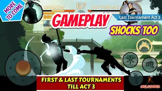 Shadow Fight 2 GAMEPLAY | CSK OFFICIAL | First & Last Tournaments Till Act 3 | Few Funny Moments