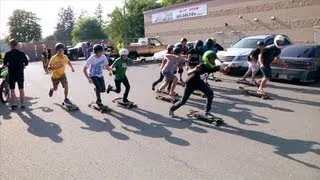 LONGBOARDING IN CHILLIWACK WITH KYLE MARTIN, NICK HURLEY AND KING BRIAN