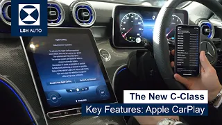 The New Mercedes-Benz C-Class Key Features: Apple CarPlay