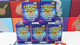 5 EX FIGURE CUBES of POKEMON CARDS