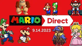 "THE YEAR OF MARIO" - JL Reacts To Nintendo Direct 9.14.23