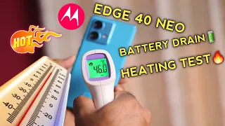Motorola Edge 40 Neo Heating Test & Battery Drain Test