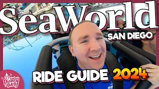 SeaWorld San Diego Rides 2024 | EVERYTHING You Need to Know