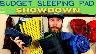 What is the BEST BUDGET SLEEPING PAD | Budget backpacking sleeping pad review & comparison