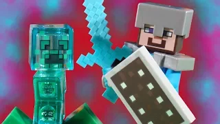 LEGO MINECRAFT - MOUNTAIN CAVE - MOB ATTACK