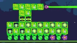 Bad Piggies - SILLY GREEN FIGHTING TANK AND GREEN ROBOT INVENTIONS!