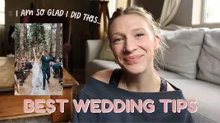 Best Wedding Tips & Advice || Low budget, best decisions, outdoor wedding.