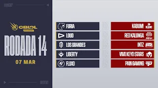 CBLOL Academy 2023: 1ª Etapa - Fase de Pontos - Md1 | Semana 7 - Rodada 14