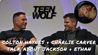 Colton Haynes & Charlie Carver talk about Jackson and Ethan's relationship in Teen Wolf