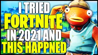 I tried Fortnite in 2021 and this happened