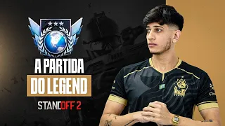 A ÚLTIMA partida pro LEGEND na NOVA temporada vs EMULADOR! | STANDOFF 2 🇧🇷