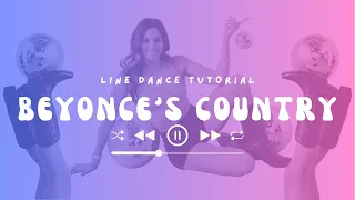 Learn "Beyonce's Country" in 4 Minutes [TEXAS HOLD 'EM] Line Dance Tutorial