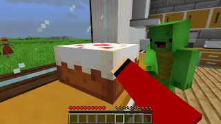JJ and Mikey HIDE From Scary Miss Delight From Poppy Playtime: Chapter 3 Minecraft Maizen