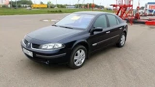 2007 Renault Laguna. Start Up, Engine, and In Depth Tour.