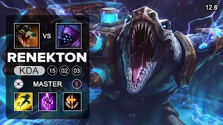 Renekton vs Jax Top - KR Master - Patch 12.6 Season 12