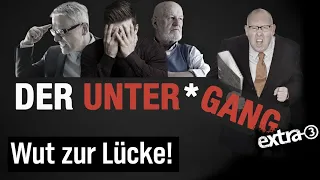 Gendergerechte Sprache: Wut zur Lücke | extra 3 | NDR