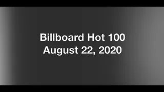 Billboard Hot 100- August 22, 2020