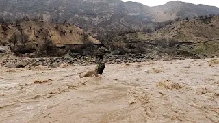 Nomadic Life in Iran: Stranded by Flood - A Story of Survival