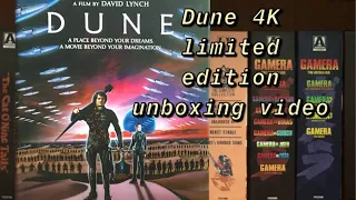 Dune 4K Zavvi Exclusive limited Edition Steelbook, Arrow Video - Unboxing 2021