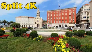 Split Croatia Walking Tour [4K]