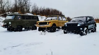 Loaf PUNISHES Land Rover and LC PRADO 150 ... RC OFFroad 4x4