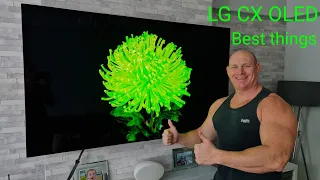 Best things about LG CX OLED