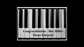Congratulations Piano Tutorial