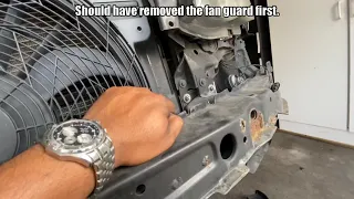 2005 BMW X5 E53 A/C fan replacement