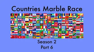 Countries Marble Race - Season 2 Part 6