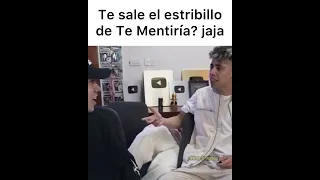 Luck Ra haciendo el estribillo de Te mentiría 😂