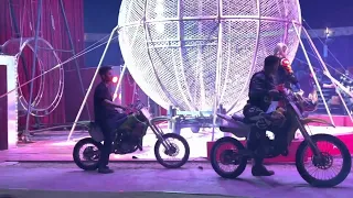 ワールド・ドリームサーカス下関公演 久しぶりの3台！迫力満点バイクショー！