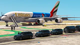 Big Mafia Has Arrived | Michael and Franklin Receive Him At The Airport In GTA 5