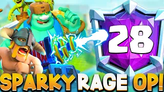 TOP LADDER PUSH WITH SPARKY RAGE #bestsparkydeck