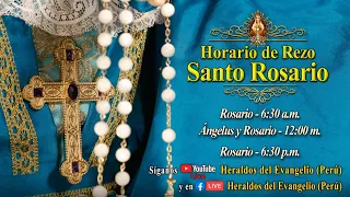 ⚜️Rosario Meditadoy Santa Misa EN VIVO ⚜️ 19 de abril 6:30am