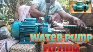 വാട്ടര്‍ പമ്പ് ഫിറ്റിംഗ്  water pump unboxing and installation